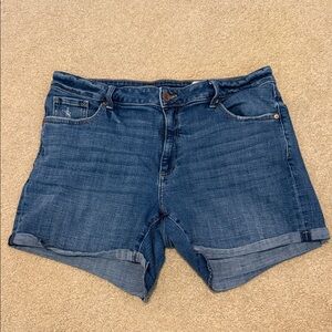 Classic Indigo Jean Shorts for Women